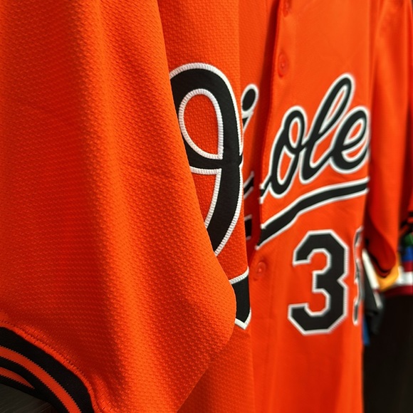 Adley Rutschman Baltimore Orioles Nike Alternate Elite Player Jersey - Orange - Picture 6 of 10
